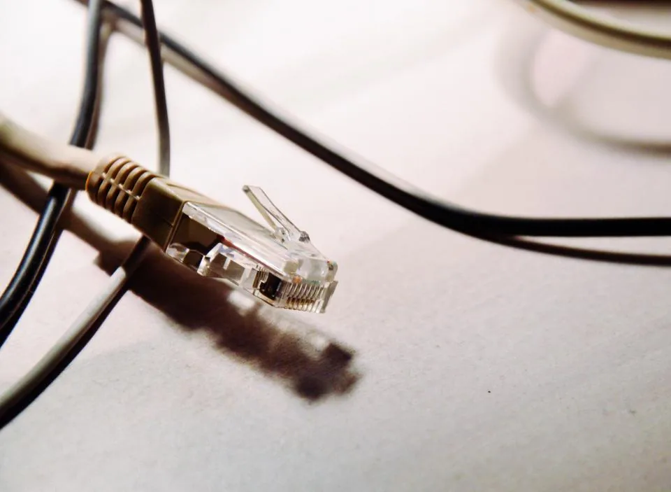 Ethernet cable connector